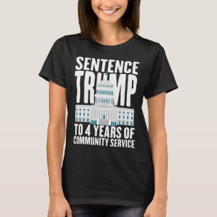 T-shirt Trump À 4 Ans De Service Communautaire Pro Trump