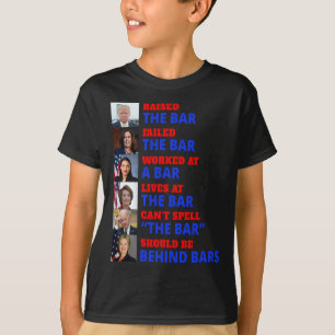 T-shirt Trump A Élevé Le Byr Harris A Échoué Le R