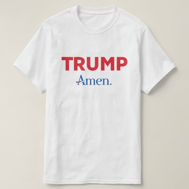 T-shirt Trump Amen (Design devant)