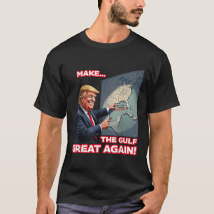 T-shirt Trump Amérique Golfe Mexique Président Trump