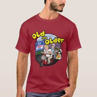 T-shirt Trump & Biden Parody Color Cotton Tee