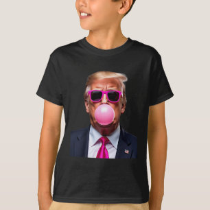 T-shirt Trump Buble Gum Rose
