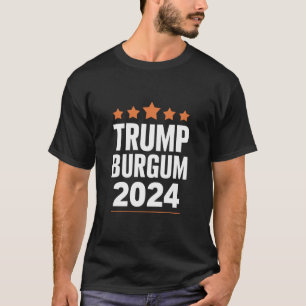 T-shirt Trump Burgum pour l'élection présidentielle améric