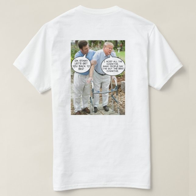 T-shirt Trump Care (Design dos)