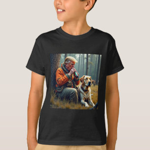 T-shirt Trump Chasse Deer Drôle Bière Boire Chasse