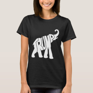 T-shirt Trump Chemise Républicaine Des Éléphants Pour Ses