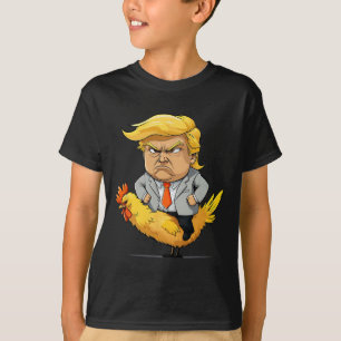 T-shirt Trump Chicken Jockey Satire - Humour politique amu