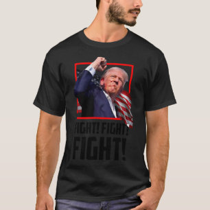 T-shirt Trump combat les combattants partisans américains