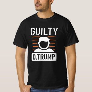 T-shirt Trump coupable