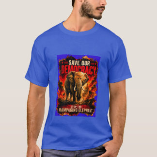 T-shirt Trump déchaîné - Maintenant ou jamais