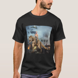 T-shirt Trump Dino RIder Funny T Shirt