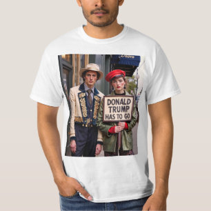 T-shirt Trump doit aller à l'ère de la politique