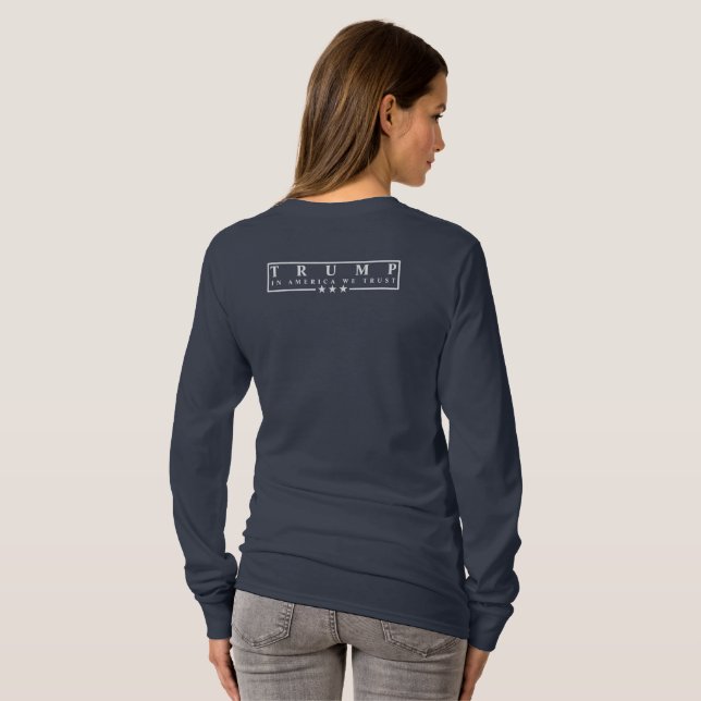 T-shirt TRUMP En Amérique, nous avons confiance en (Dos entier)