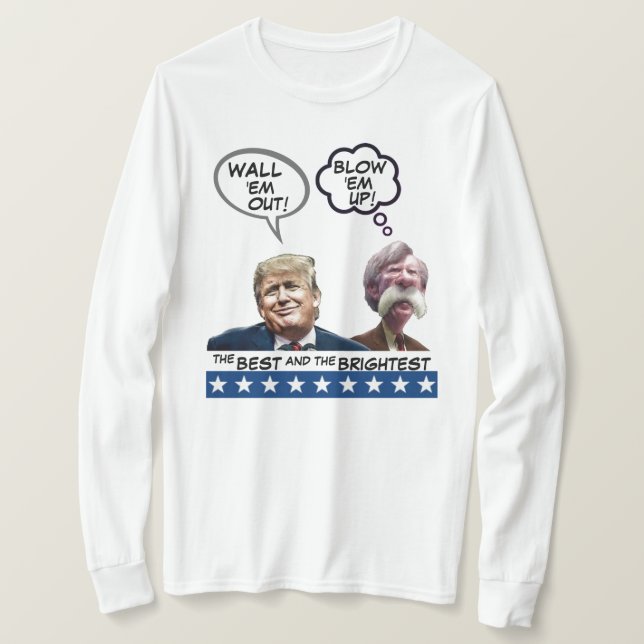 T-shirt Trump et Bolton (Design devant)