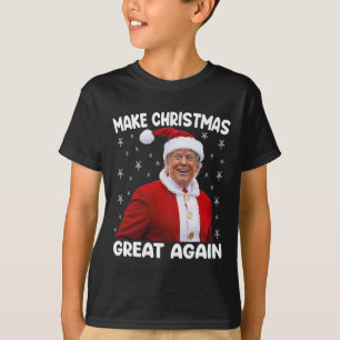 T-shirt Trump et Père Noël Trump