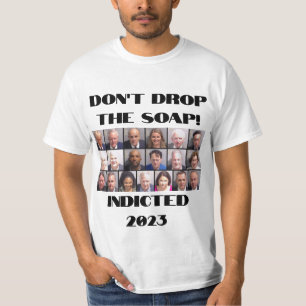 T-shirt Trump et ses hommes de coeur : ne laissez pas tomb