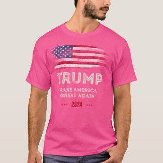 T-shirt Trump États-Unis Les élections de 2024 font de l'A