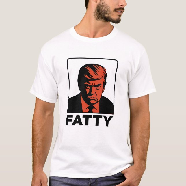 T-SHIRT TRUMP "FATTY" SHIRT (Devant)
