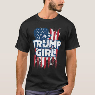 T-shirt Trump Fille Trump Pro Président Donald Trump Supp