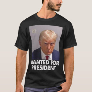 T-shirt Trump Funny Recherché Pour Le Président 2024