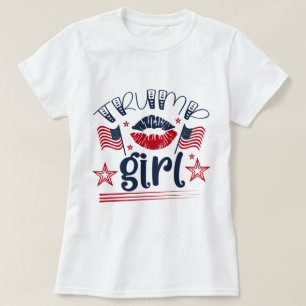 T-shirt Trump Girl Design