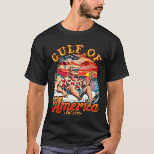 T-shirt Trump Golfe des États-Unis Amérique 2025 Trump Mer