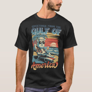 T-shirt Trump Golfe des États-Unis Amérique 2025 Trump Mer