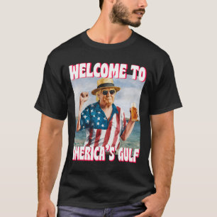 T-shirt Trump Golfe Des États-Unis Golfe Drôle Du Mexique 