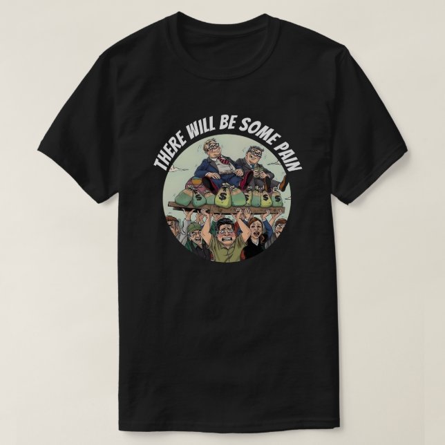 T-shirt Trump Gros Chats Un peu de peine (Design devant)