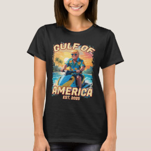 T-shirt Trump Gulf Of Usa 2025 Funny 47th Pro Trump Mexico