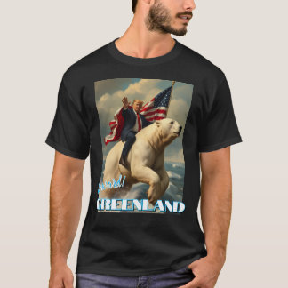 T-shirt Trump in Greenland