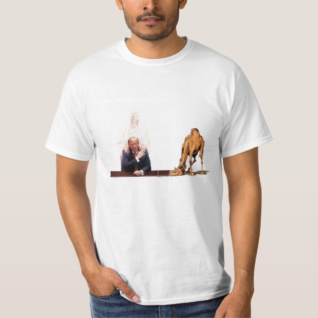 T-shirt Trump Jesus Camel Needle (Devant)