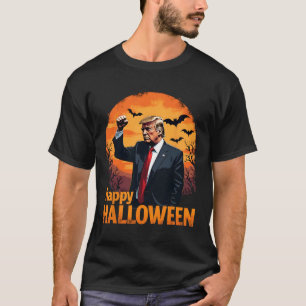 T-shirt Trump Joyeux Halloween Trump Vance Usa Trump Hallo