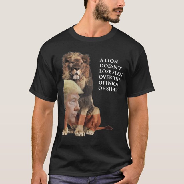 T-shirt Trump La Chemise Lion (Devant)