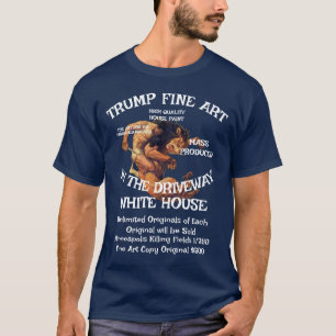 T-shirt Trump Libère les Filles Mineures Guerre Armageddon