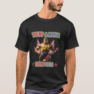 T-shirt Trump lutte amusante contre Trumpamania Conve répu