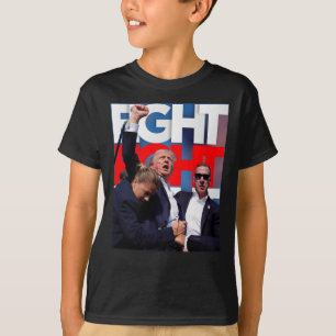 T-shirt Trump lutte pour l'Amérique Trump sans dédain 1