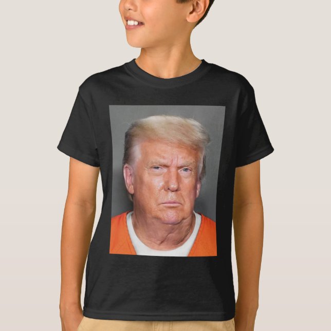 T-shirt Trump Mugshot (Devant)