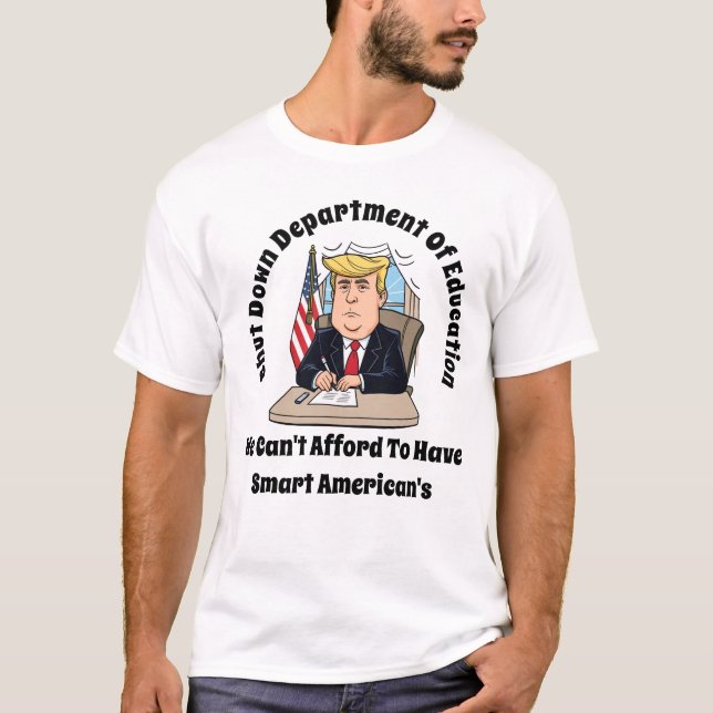 T-shirt Trump n'a pas la chance de (Devant)
