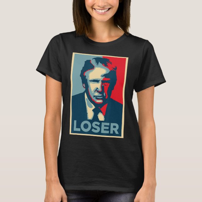 T-shirt Trump Obama espère perdre l'affiche (Devant)