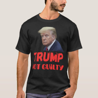 T-shirt Trump pas coupable Classique