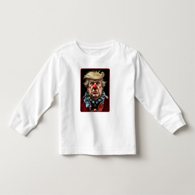 T-shirt Trump : "Pas mon cirque, pas mon clown" (Devant)