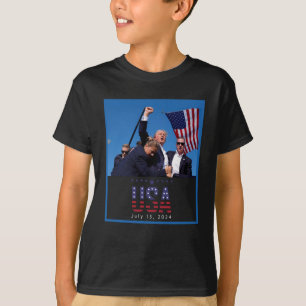 T-shirt Trump Pennsylvania Rally Shooting 2024