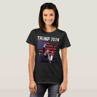 T-shirt Trump Pour 2024.