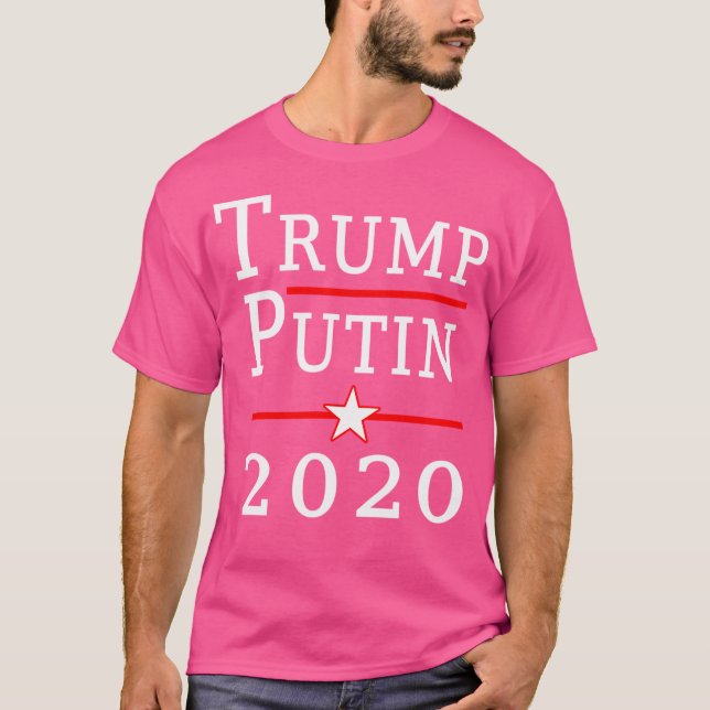 T-shirt Trump Poutine 2020 (Devant)