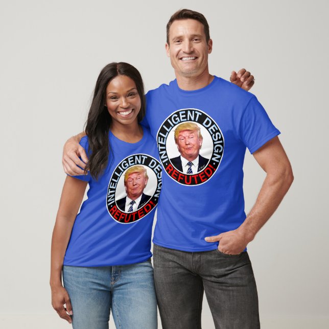 T-shirt Trump refuse l'intelligence... (Unisexe)