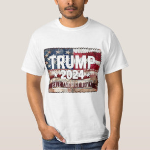 T-shirt Trump ! sauve à nouveau l'Amérique.