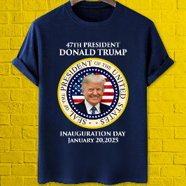 T-shirt Trump scelle le 47e jour de l'investiture du prési
