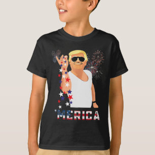 T-shirt Trump s'habille en 2024 Donald T, président des él