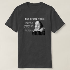 T-shirt Trump, Shakespeare
